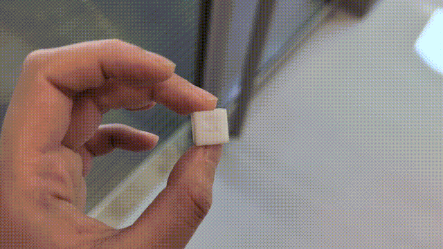 Photochromic paint in action